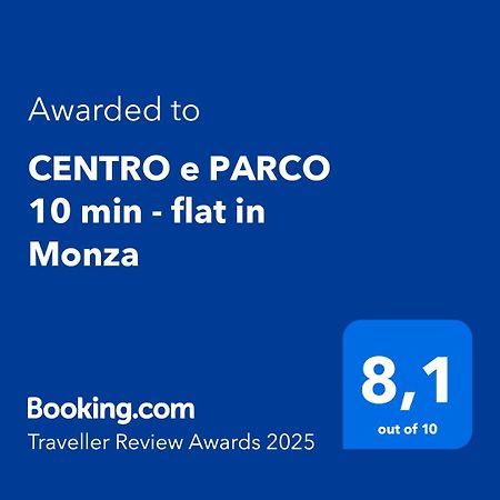 Centro E Parco 10 Min - Flat In Monza Lägenhet Exteriör bild